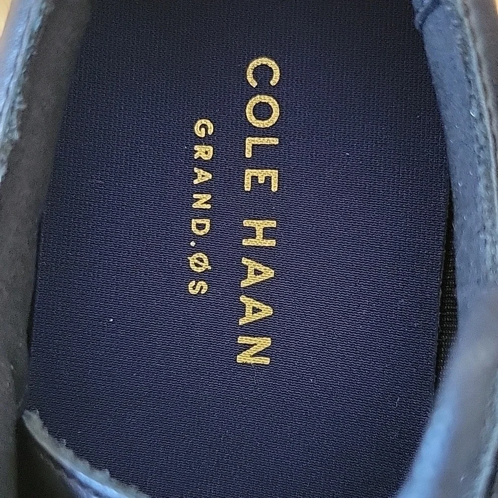 Cole Haan Men's Grand Tour Plain Oxford Black Dress Shoe Size 8 - Picture 8 of 9